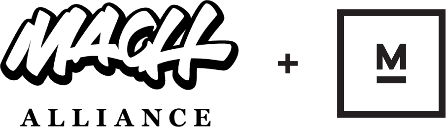 Mach Alliance logo plus Myplanet logo